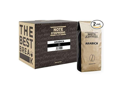 29% d’économies : Note d’Espresso – Pack de 2 sachets de café en grains – 2 x 1 kg