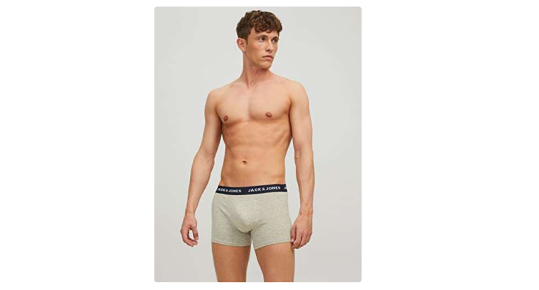 -19 % : Pack de 5 boxers – Jack  & Jones Homme