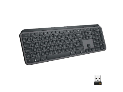 33 d’économies : Logitech MX Keys Advanced Wireless Graphite – Clavier sans fil