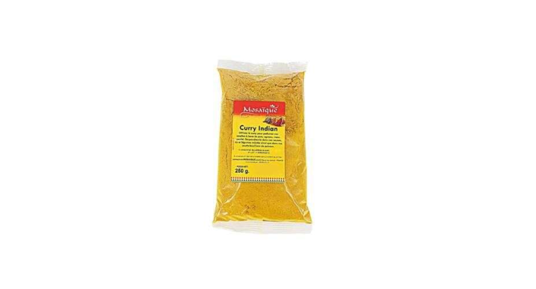 Curry indien moulu Mosaïque – 250 g