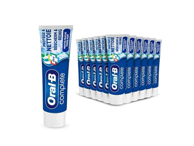 41 % de réduction : Oral-B complete Protège et Nettoie – Lot de 12 dentifrices