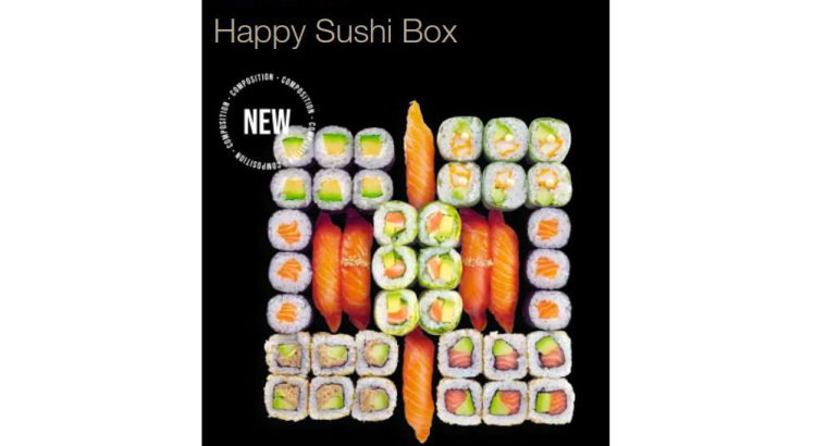 Happy Sushi Box – Plateau de 42 pièces