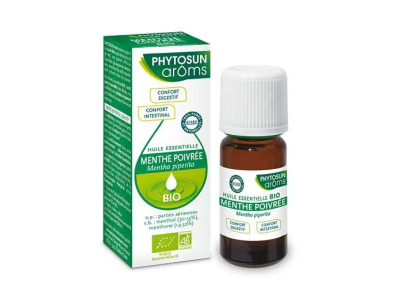 Profitez de 26 % de remise : PHYTOSUN arôms – Huile Essentielle Menthe Poivrée Bio – 10 ml