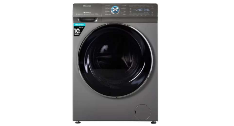 Profitez de 34 % de remise : Lave linge séchant hublot Hisense autodose WD1014QRAWT