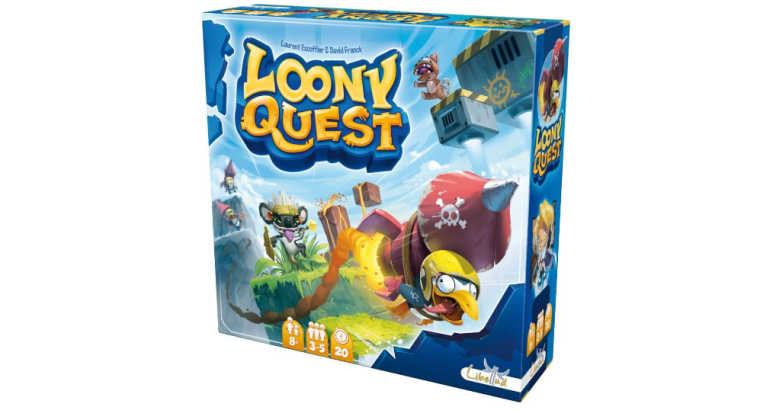 -70 % : Loony Quest – Jeu de société