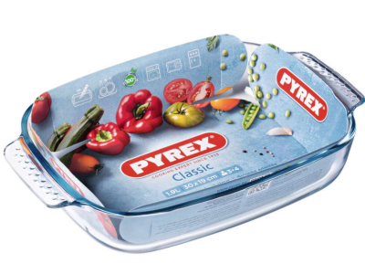 70 % de remise : Pyrex Classic Plat à four en verre rectangulaire – 30 x 19 cm