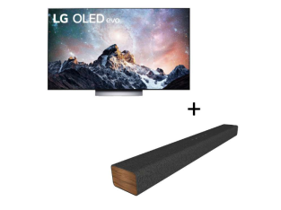 -21 % : LG – TV 48″ OLED48C25 (2022), Smart TV + Barre de son SP2
