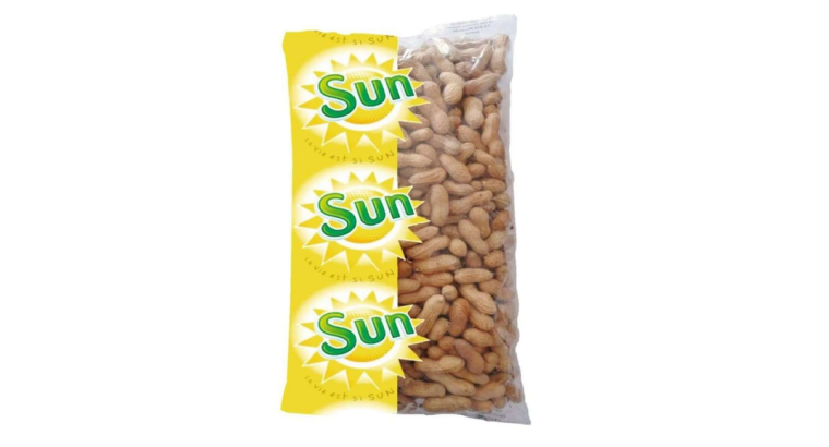 30 % de remise – Arachides coques Sun – 1Kg