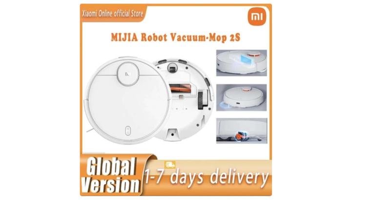 Xiaomi Vacuum Mop 2S – Aspirateur robot blanc