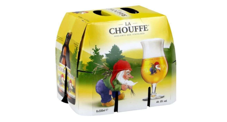 30 % de remise sur une sélection de bières – Ex : Pack de 6 bières blondes La Chouffe