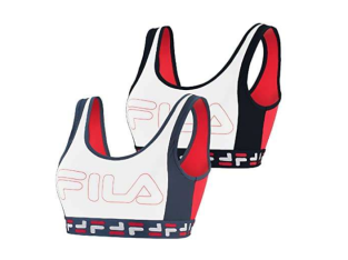 65 % d’économies : Fila – Lot de 2 Brassières Confortable, Flexibles & Sportswear pour Femme