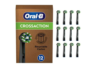 55 % de remise : Pack de 12 brossettes de rechange Oral-B CrossAction – Brosse à dents électrique
