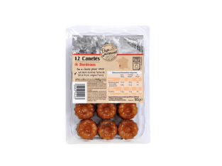 Canelés de Bordeaux – Paquet de 12 pièces – 1800 g