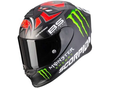 Casque moto intégral : Référence (Scorpion EXO-R1 AIR Fabio Quartararo Monster Replica)