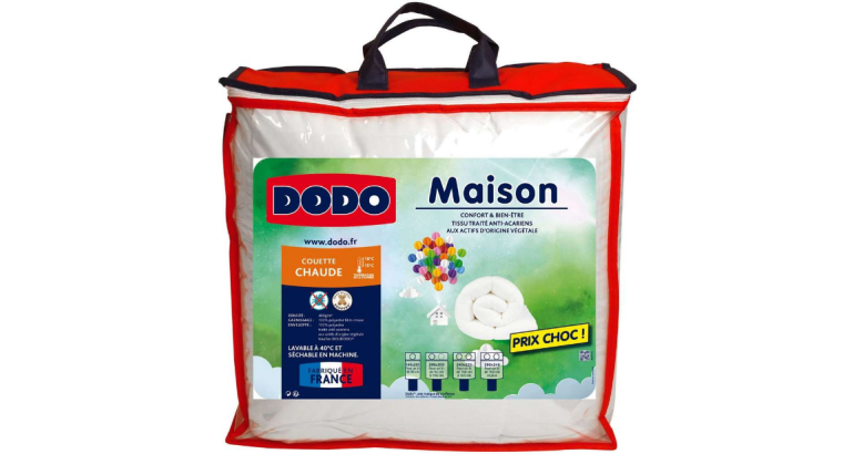 Profitez de 40 % de remise : Dodo – Couette Chaude en polyester Maison Anti-acariens – 140×200 cm