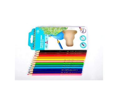 Carrefour – Crayon de couleur x 12