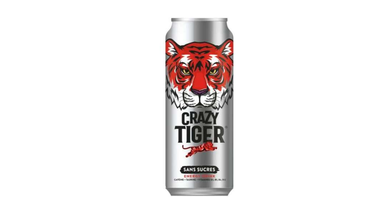 Crazy Tiger – Sélection de boissons énergisantes 100% remboursées