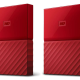 2 Disques durs externes Western Digital WD My Passport – Différents coloris, 2 x 2 To