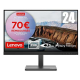 Lenovo L24e-30 Ecran PC 23.8″ – Full HD, 75 Hz, Dalle VA, FreeSync, Réglable en inclinaison – Noir