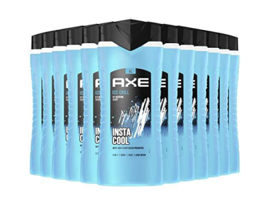 -45 % : Axe Ice Chill – Lot de 6 gels douche – 6 x 400 ml