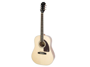 -35 % : Epiphone J-45 Studio Natural – Guitare acoustique à table massive