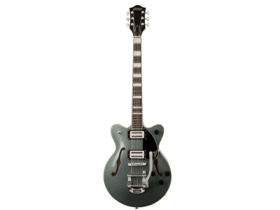 Guitare éléctrique hollow body Gretsch G2655T Streamliner Centerblock Junior Stirling Green