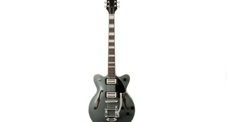 Guitare éléctrique hollow body Gretsch G2655T Streamliner Centerblock Junior Stirling Green