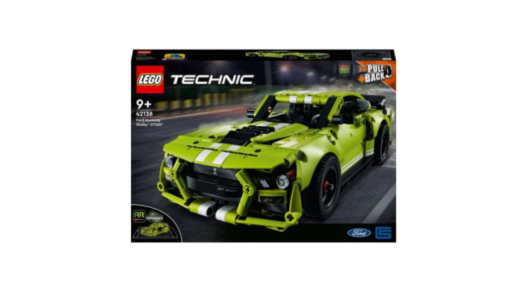 -38 % : Lego Technic (42138) Jeu de construction Ford Mustang Shelby GT500