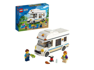 Profitez de 25 % de réduction : Lego City 60283 Jeu de construction – Le Camping-Car de Vacances