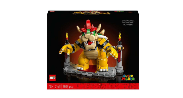 -24 % : Le puissant Bowser Jouet Lego Super Mario (71411) – Cloche d’Or