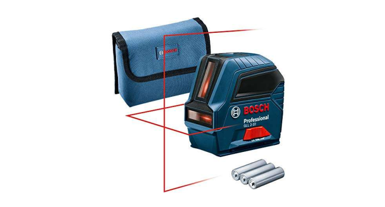 22 % de remise : Bosch Professional – Laser lignes GLL 2-10 – Portée jusqu’à 10 mètres