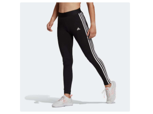 Adidas – Legging fitness taille haute Femme – Noir