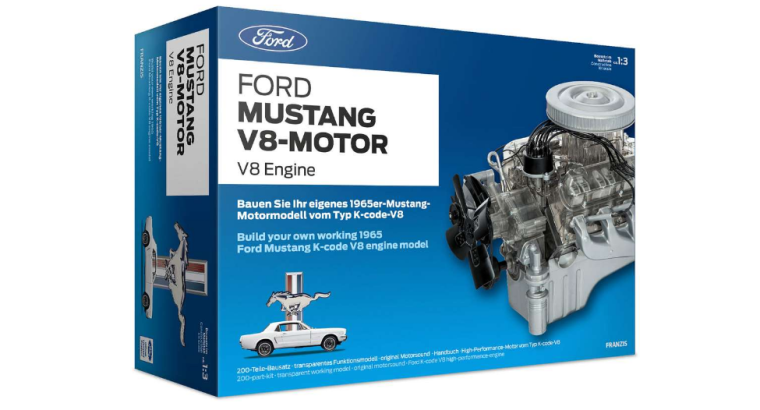 Profitez de 17 % de remise : Franzis Ford Musang V8 Maquette moteur – Échelle 1:3