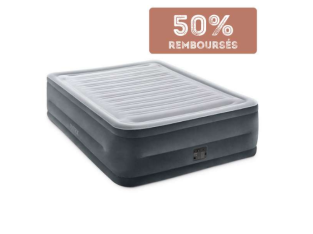 Offre exceptionnelle : 50% remboursés pour l’achat d’un Matelas gonflable Intex