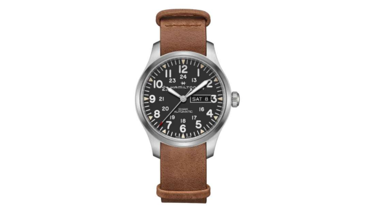 -30 % : Hamilton Khaki Field Day Date H70535531 – Montre Automatique – 42 mm