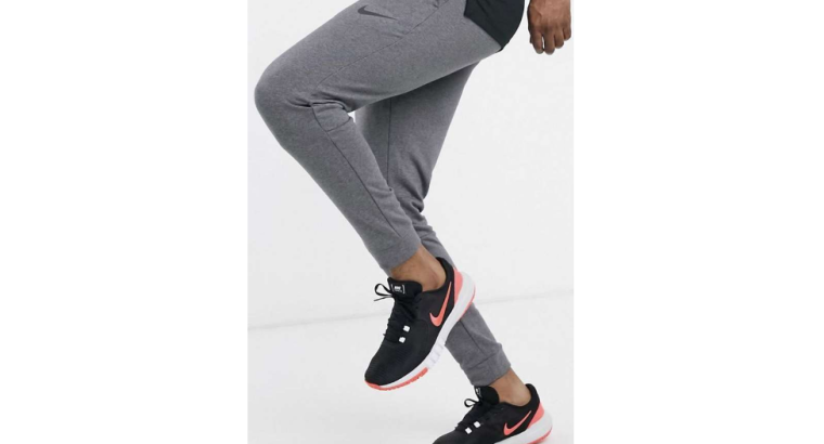 Profitez de 70 % de remise : Nike Dri-Fit – Pantalon de survêtement – Gris foncé