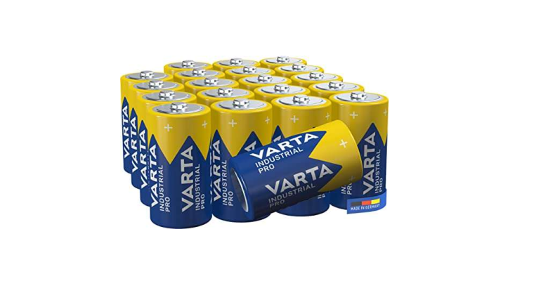 Profitez de -52 % : Lot de 20 piles Varta Industrial Pro C LR14