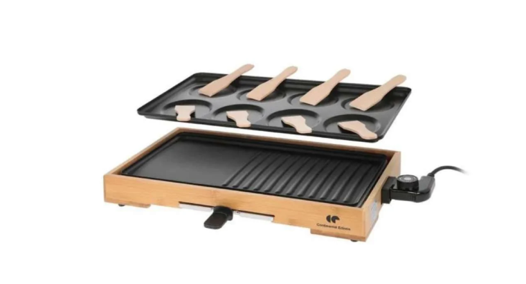 Plancha Grill Crêpe party – Continental Edison PC1500BB – 1500W