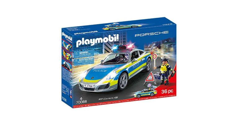 Bénéficiez de 30 % de remise : Playmobil Porsche 911 Carrera 4S Police