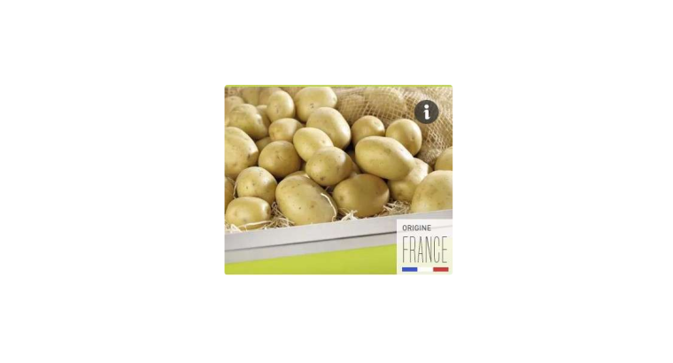 Pomme de terre – Filet de 5 kg – Variété Colomba ou Agata