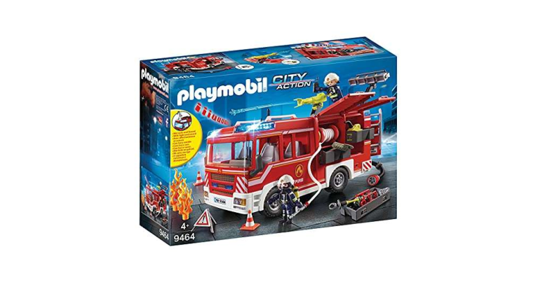 -30 % : Fourgon d’intervention des Pompiers – Playmobil City Action (9464)