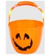 Seau Halloween avec éclairage LED – 19 cm