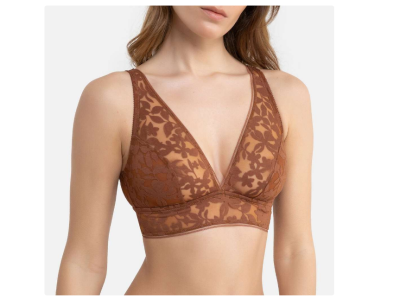 Profitez de 90 % de remise : Barista – Soutien-gorge bralette maille florale