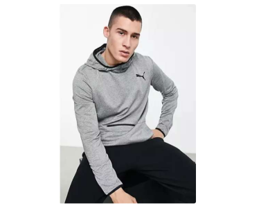 Puma Sweat à capuche – Gris