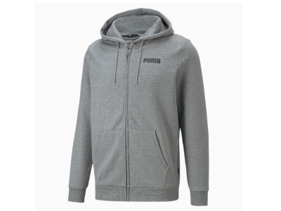 Puma – Sweat à Capuche Entièrement Zippé – Essentials Homme