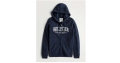 -60 % : Hollister Sweat à capuche oversize Femme – Bleu