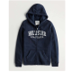 -60 % : Hollister Sweat à capuche oversize Femme – Bleu