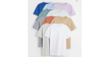 H&M – Lot de 10 T-shirts homme Regular Fit à encolure ronde