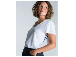 -75% : T-shirt blanc manches courtes – Decathlon