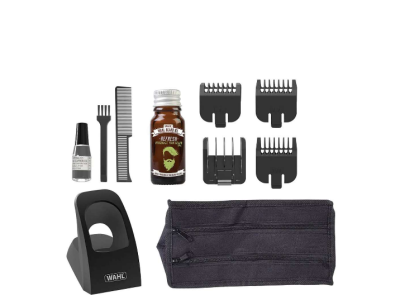 Profitez de 57 % de réduction : Wahl Tondeuse à barbe Total Beard Trimmer Kit + Huile barbe